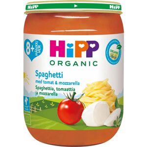 HiPP 190g Luomu Spagettia, Tomaattia ja mozzarellaa 8kk HiPP 190g Luomu Spagettia, Tomaattia ja mozzarellaa 8kk