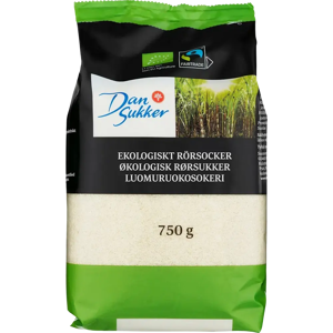 Dansukker Luomuruokosokeri 750g Dansukker Luomuruokosokeri 750g