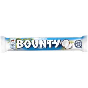 Bounty suklaapatukka 57g Bounty suklaapatukka 57g
