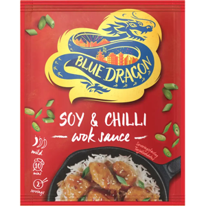 Blue Dragon Soija & Chili wok-kastike 120g Blue Dragon Soija & Chili wok-kastike 120g