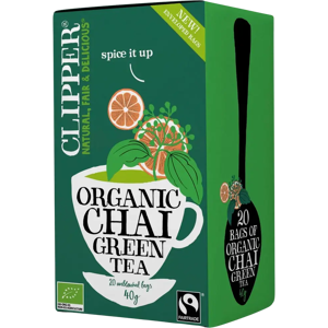 CLIPPER Vihreä tee kaneli ja kardemumma BIO CLIPPER Vihreä tee kaneli ja kardemumma BIO