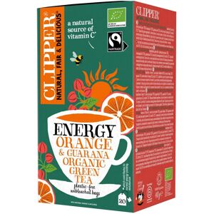 Clipper Ekologinen Fairtrade Virkistävä Vihreä Tee - 20 Teepussia Clipper Ekologinen Fairtrade Virkistävä Vihreä Tee - 20 Teepussia