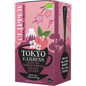 Clipper Luomu Tokyo gardens yrttihauduke 20ps/40g Clipper Luomu Tokyo gardens yrttihauduke 20ps/40g