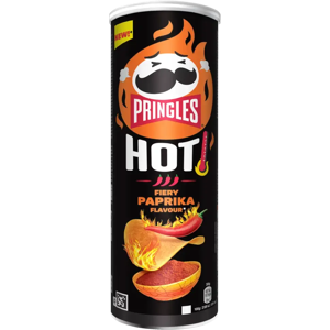 Pringles HOT FIERY PAPRIKA 160g Pringles HOT FIERY PAPRIKA 160g