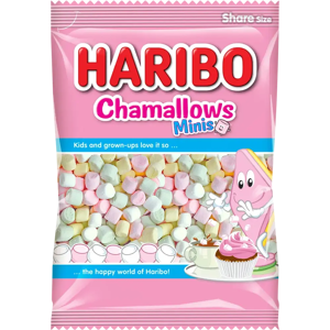 Haribo Chamallows Minis 150g Vaahtokarkki Haribo Chamallows Minis 150g Vaahtokarkki