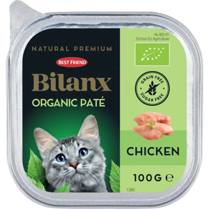 Best Friend Bilanx Luomu kanapatee kissoille 100g Best Friend Bilanx Luomu kanapatee kissoille 100g