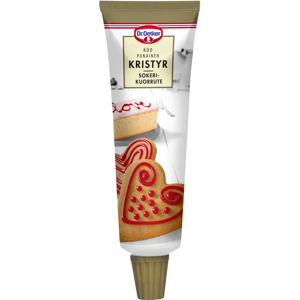 Dr. Oetker Punainen sokerikuorrute 125 g Dr. Oetker Punainen sokerikuorrute 125 g