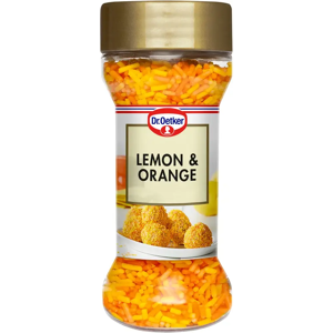 Dr. Oetker Lemon&Orange -koristerakeet 50 g Dr. Oetker Lemon&Orange -koristerakeet 50 g