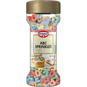 Dr. Oetker ABC Sprinkles - Värikkäät kirjaimet - Strössel Dr. Oetker ABC Sprinkles - Värikkäät kirjaimet - Strössel