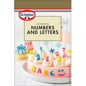 Dr. Oetker Colourful Numbers & Letters 48g Dr. Oetker Colourful Numbers & Letters 48g