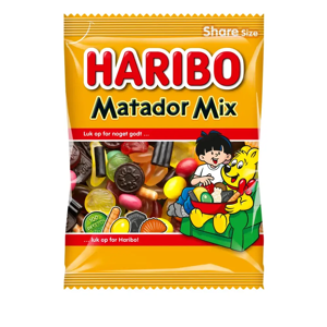 Haribo Matador Mix 275g Karkkipussi Haribo Matador Mix 275g Karkkipussi
