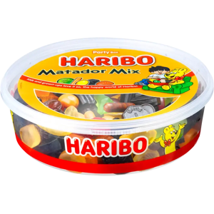 Haribo Matador Mix 600g Karkkirasia Haribo Matador Mix 600g Karkkirasia