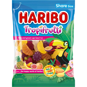 Haribo Tropifrutti 275 g karkkipussi Haribo Tropifrutti 275 g karkkipussi