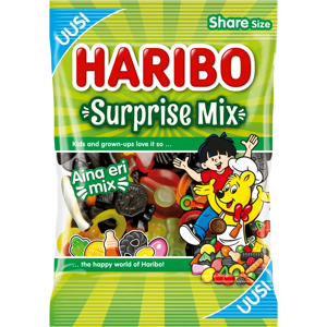 Haribo Surprise Mix 180 g karkkipussi Haribo Surprise Mix 180 g karkkipussi