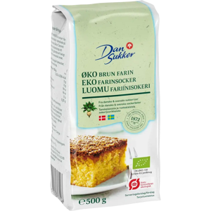 Dansukker Luomu Fariinisokeri 500g Dansukker Luomu Fariinisokeri 500g