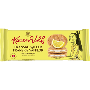 Karen Volf ranskalaiset vohvelit sitruuna 107g Karen Volf ranskalaiset vohvelit sitruuna 107g