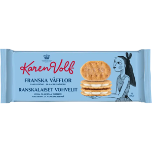 Karen Volf ranskalaiset vohvelit 160g Karen Volf ranskalaiset vohvelit 160g