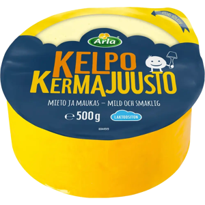 Arla Tolkuttomat Juustot Kelpo Kermajuusto 500g Arla Tolkuttomat Juustot Kelpo Kermajuusto 500g