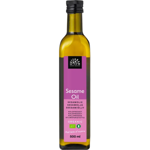 Urtekram Luomu Kylmäpuristettu Seesamiöljy 500ml - Seesamiöljy Urtekram Luomu Kylmäpuristettu Seesamiöljy 500ml - Seesamiöljy