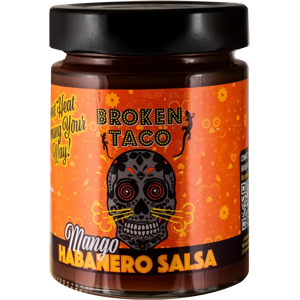 Broken Taco Mango Habanero Salsa 250 g Broken Taco Mango Habanero Salsa 250 g