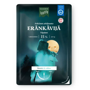 Kuusamon Juusto Eränkävijä 15% juustoviipale 200 g Kuusamon Juusto Eränkävijä 15% juustoviipale 200 g