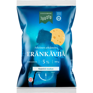Kuusamon Juusto Eränkävijä 5% juusto 300g Kuusamon Juusto Eränkävijä 5% juusto 300g