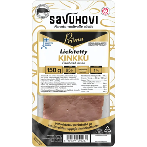 Savuhovi Priima Liekitetty kinkku 150g Savuhovi Priima Liekitetty kinkku 150g