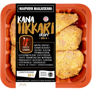 Naapurin Maalaiskana n kanatikkari, crispy 550g Naapurin Maalaiskana n kanatikkari, crispy 550g