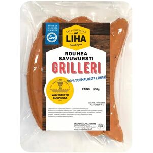 Savo-Karjalan Liha Oy Rouhea Savuwursti-grilleri 360g Savo-Karjalan Liha Oy Rouhea Savuwursti-grilleri 360g