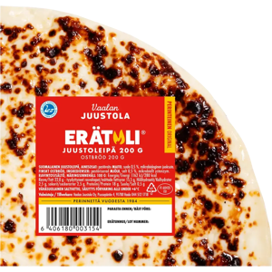 Erätuli 200g juustoleipä, pehmeä, täysrasvainen tuorejuusto Erätuli 200g juustoleipä, pehmeä, täysrasvainen tuorejuusto