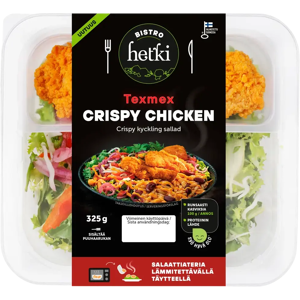 Hetki Fresh Bistro Crispy Chicken Tex Mex 325g Hetki Fresh Bistro Crispy Chicken Tex Mex 325g