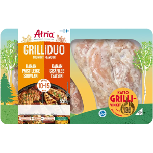Atria Grilliduo Yoghurt Flavour 650g Atria Grilliduo Yoghurt Flavour 650g