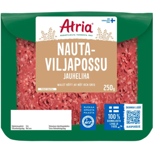 Atria Nauta-Viljapossu Jauheliha 250g Atria Nauta-Viljapossu Jauheliha 250g