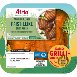 Atria kanan luullinen paistileike spicy rodeo 600g Atria kanan luullinen paistileike spicy rodeo 600g