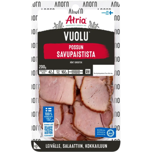 Atria Vuolu Possun Savupaistista 200g Atria Vuolu Possun Savupaistista 200g