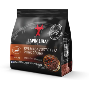 Lapin Liha Kylmäsavustettu pororouhe 100g Lapin Liha Kylmäsavustettu pororouhe 100g