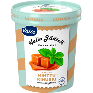 Valio jäätelö minttu-kinuski laktoositon 480 ml Valio jäätelö minttu-kinuski laktoositon 480 ml