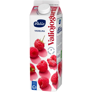 Valiojogurtti ® vadelma laktoositon 1 kg Valiojogurtti ® vadelma laktoositon 1 kg