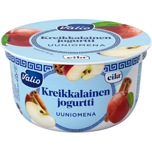 Valio kreikkalainen jogurtti uuniomena laktoositon 150 g Valio kreikkalainen jogurtti uuniomena laktoositon 150 g