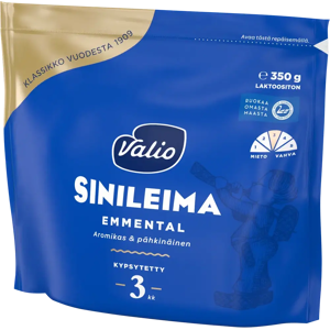 Valio Sinileima emmental juusto e350 g Valio Sinileima emmental juusto e350 g