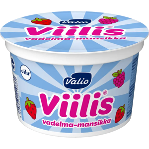Valio Viilis ® vadelma-mansikka laktoositon 200 g Valio Viilis ® vadelma-mansikka laktoositon 200 g