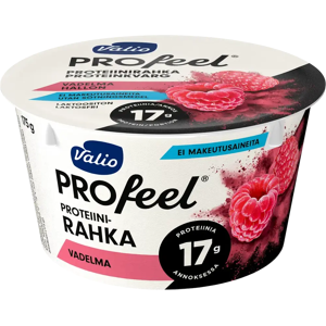 Valio Profeel ® proteiinirahka 175 g vadelma laktoositon Valio Profeel ® proteiinirahka 175 g vadelma laktoositon