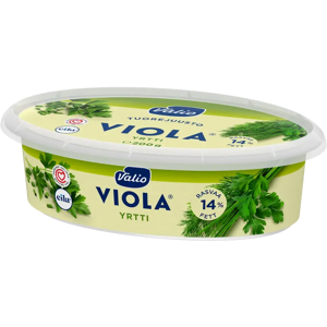 Valio - Viola - Laktoositon - Yrtti - Cream cheese Valio - Viola - Laktoositon - Yrtti - Cream cheese