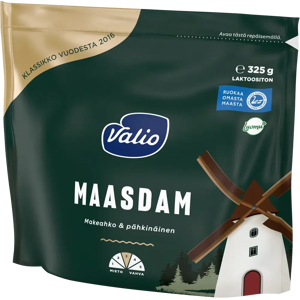 Valio Maasdam e325 g, luomu Valio Maasdam e325 g, luomu
