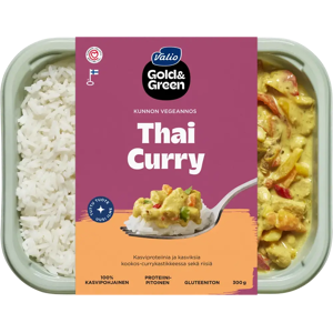 Gold&Green Valio ® Thai Curry ja riisi 300 g Gold&Green Valio ® Thai Curry ja riisi 300 g