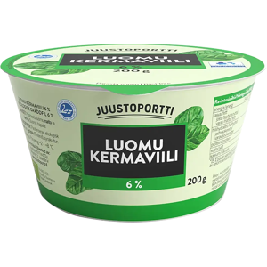 Juustoportti Luomu Kermaviili 200 g Juustoportti Luomu Kermaviili 200 g