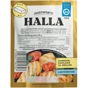 Juustoportti Halla 150 g paistettava juusto laktoositon Juustoportti Halla 150 g paistettava juusto laktoositon
