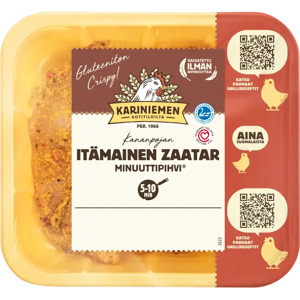 Kariniemen Kananpojan Minuuttipihvi® itämainen Zaatar 350 g Kariniemen Kananpojan Minuuttipihvi® itämainen Zaatar 350 g
