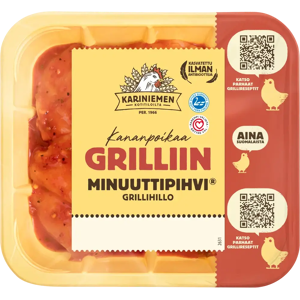 Kariniemen Kananpojan Minuuttipihvi® Grillihillo 370 g Kariniemen Kananpojan Minuuttipihvi® Grillihillo 370 g
