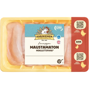 Kariniemen Kananpojan Minuuttipihvi maustamaton 690 g Kariniemen Kananpojan Minuuttipihvi maustamaton 690 g